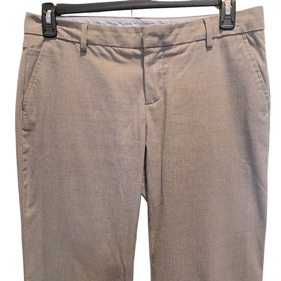 Gap Women's size 10 Long  Hip Slung Fit Stretch gray trouser Pants career dressy - Picture 2 of 6